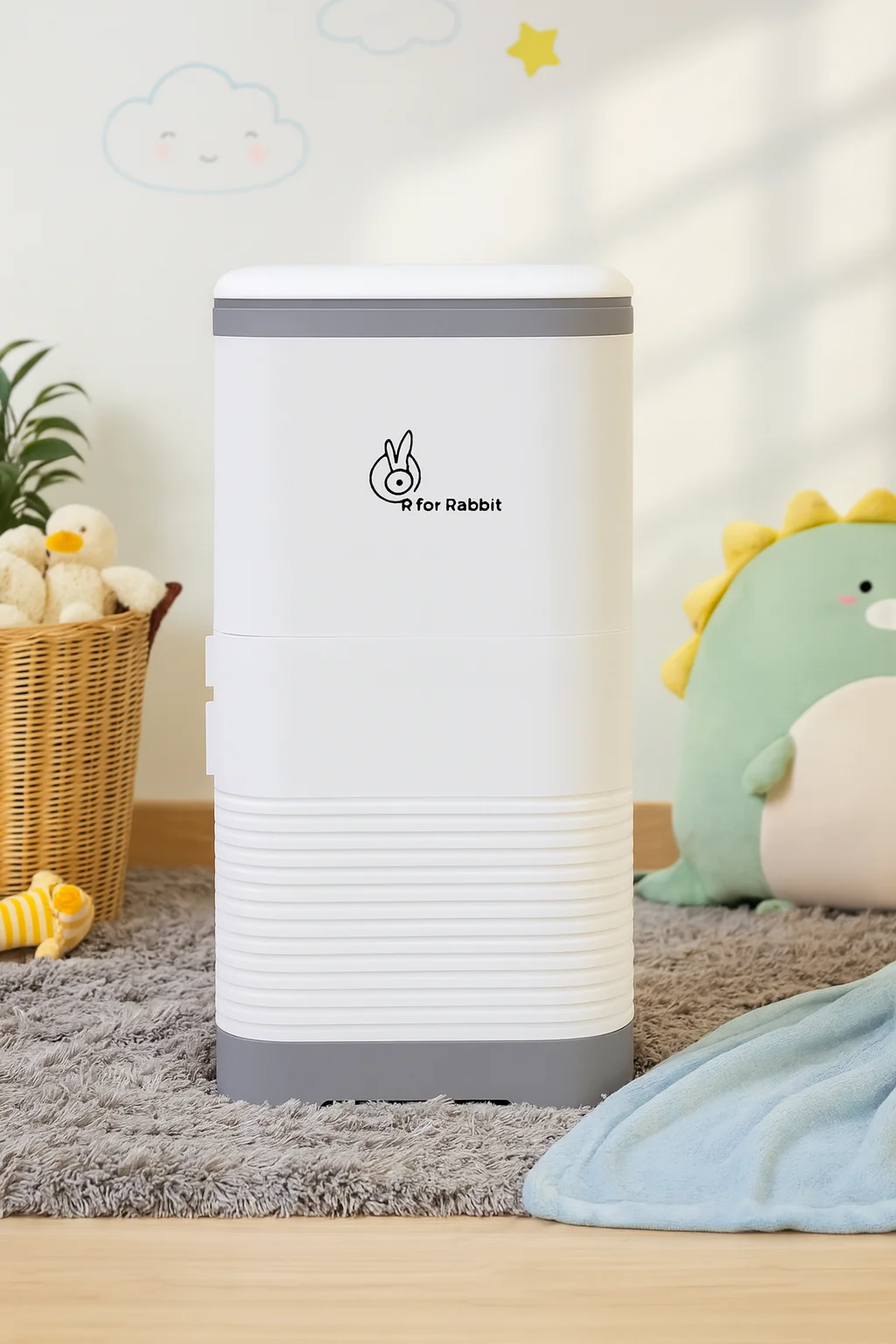 R for Rabbit Hygo Bin Babies Diaper Pail