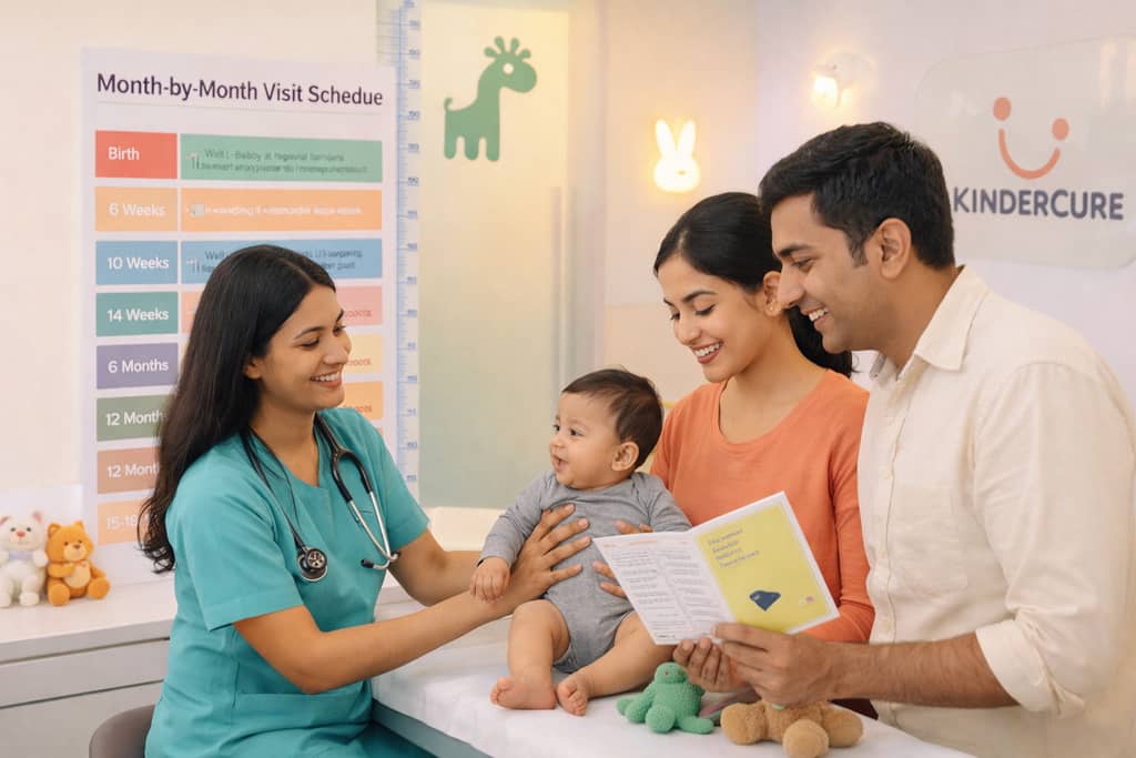 Well-Baby Visit Schedule: Month-by-Month First Year Guide